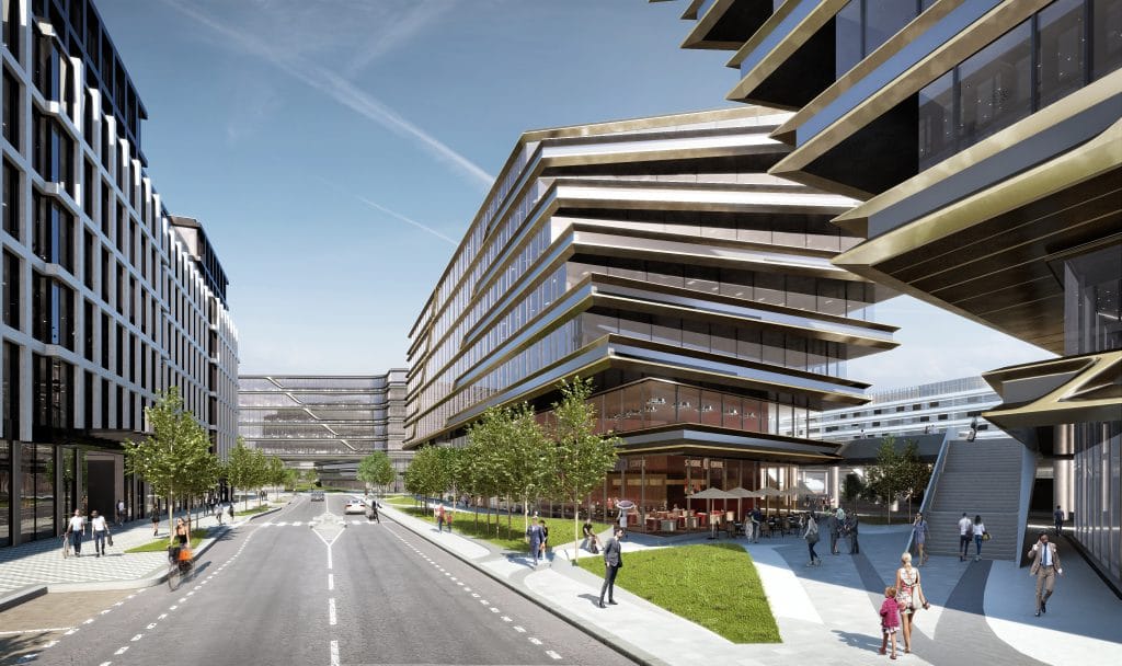 Central Business District, vizualizace | Zdroj: Penta Investments