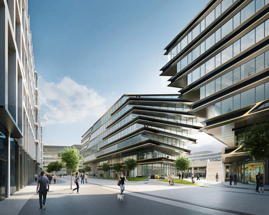 Central Business District, vizualizace | Zdroj: Penta Investments