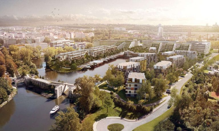 DOCK Marina Boulevard, vizualizace | Zdroj: Crestyl