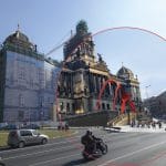 Muzeum. Před Muzeem by se mohly odehrávat krátkodobé výstavy, zdejší přechod pro chodce by se dal rozšířit | Zdroj: IPR