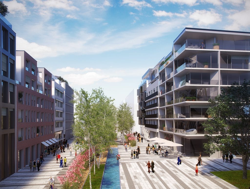 Smíchov City, vizualizace | Zdroj: Sekyra Group