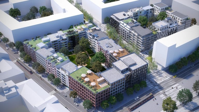 Smíchov City, vizualizace | Zdroj: Sekyra Group