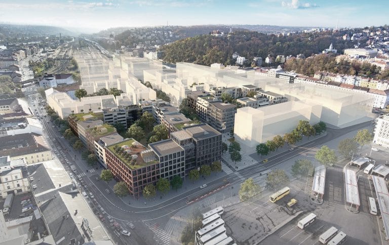 Smíchov City, vizualizace | Zdroj: Sekyra Group